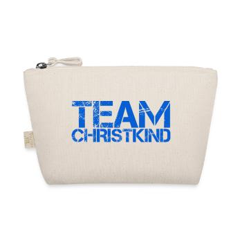TEAM CHRISTKIND. Weihnachten Merry Christmas X-Mas - Bio-Täschchen - Natur - Vorne