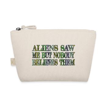 alien lovers funny quote animation joke internet - Bio-Täschchen - Natur - Vorne