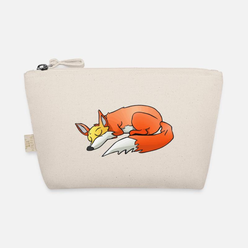 Sleeping Fox Sleeping Shirt Fox Lover Organic Pouch