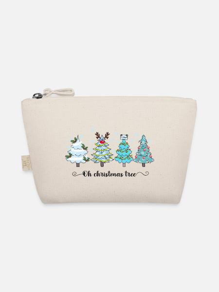 Oh Christmas Tree - Bio-Täschchen - Natur