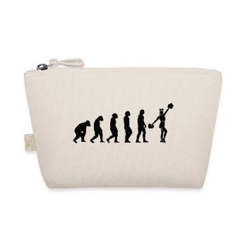 Cheerleaderin Geschenk Cheerleader Cheerleading - Bio-Täschchen - Natur - Vorne