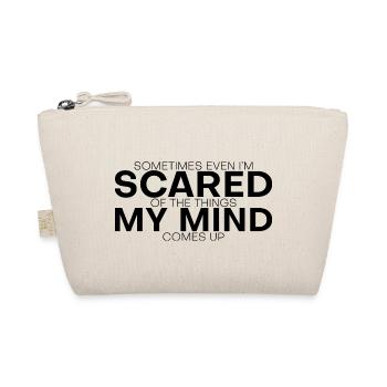 Even I'm Scared Of The Things My Mind Comes Up 3 - Bio-Täschchen - Natur - Vorne