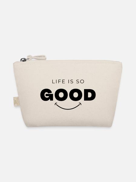 T-shirt positive attitude - Trousse biologique - nature - Devant