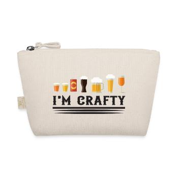 I'm Crafty Homebrewing Winemaking Brewery Craftbee - Bio-Täschchen - Natur - Vorne