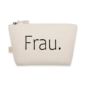 Frau. - Bio-Täschchen - Natur - Vorne