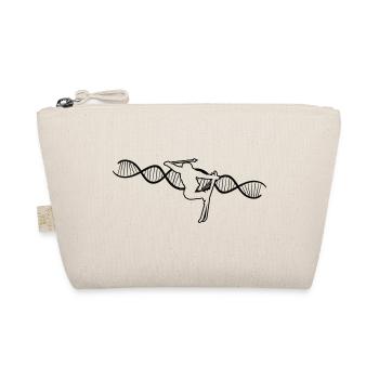 Skiers Winter sports Cross-country skiing Skiing - Organic Pouch - nature - Front