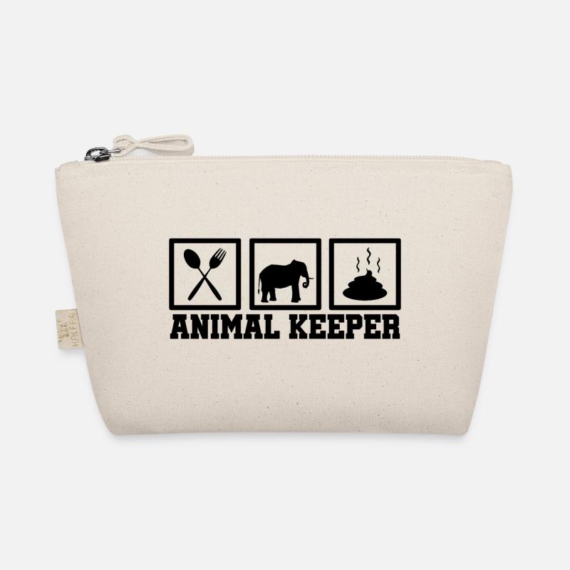 Retro Graphic Animal Keeper Zoo Keeper Animal Love Bio-Täschchen