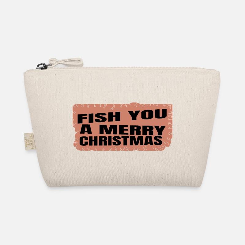 fish head birthday present idea adorable animals Organic Pouch