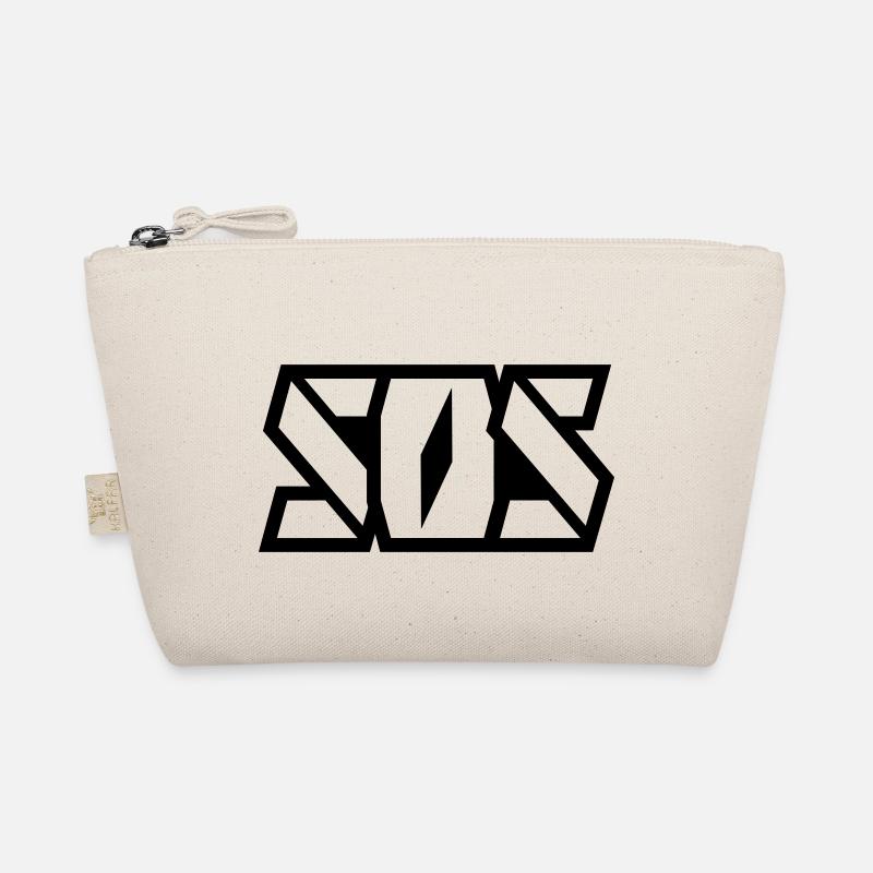 SOS Schriftzug Bio-Täschchen