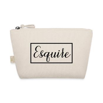 Esquire absolvierte Rechtsanwaltsschülerin - Bio-Täschchen - Natur - Vorne