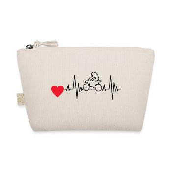 Moto Motocross Motocycliste Cadeau Cyclomoteur - Trousse biologique - nature - Devant