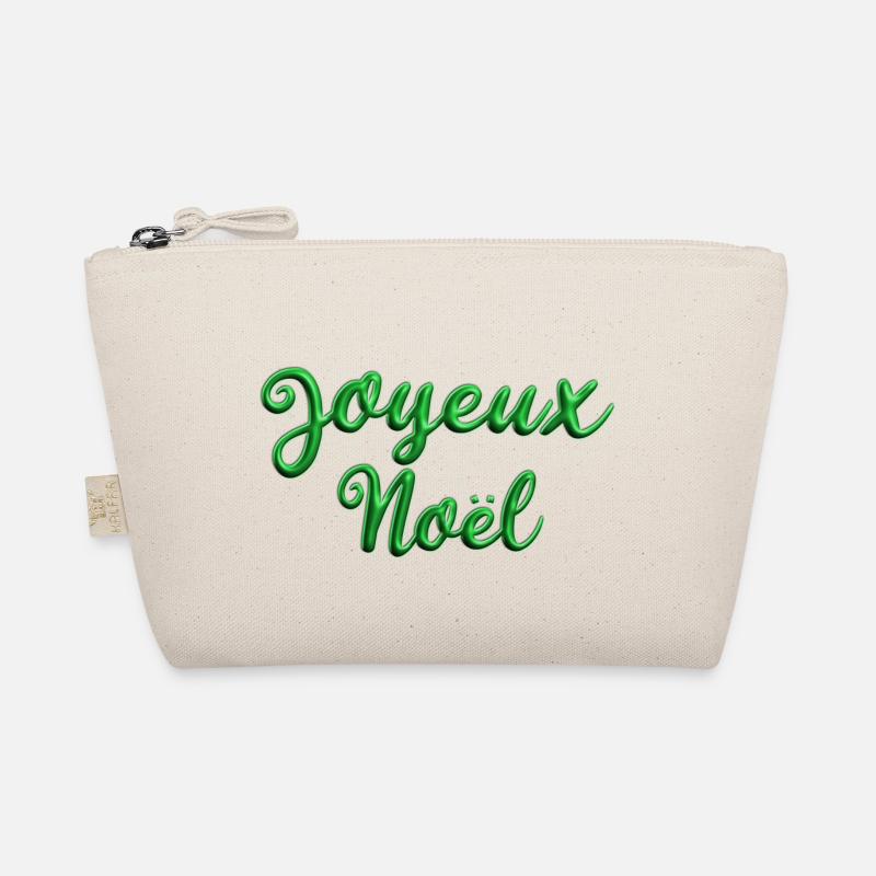 Joyeux Noël Vert Sapin Trousse biologique