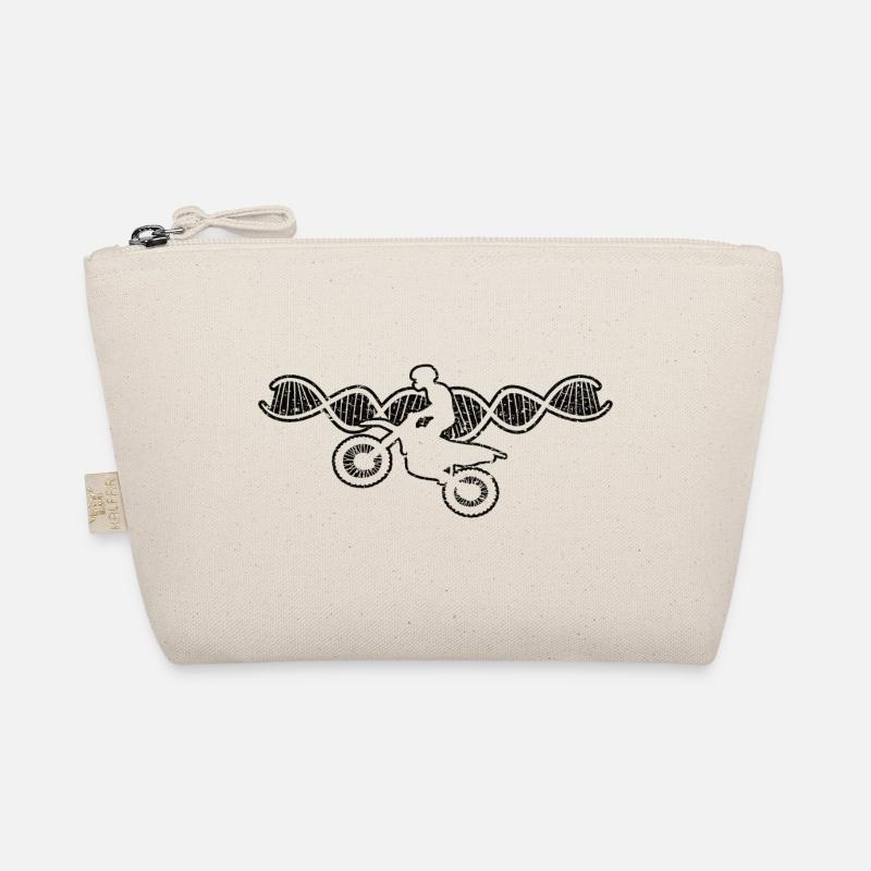 Motorcycle Gift Moped Motorcross Motorcyclists Organic Pouch