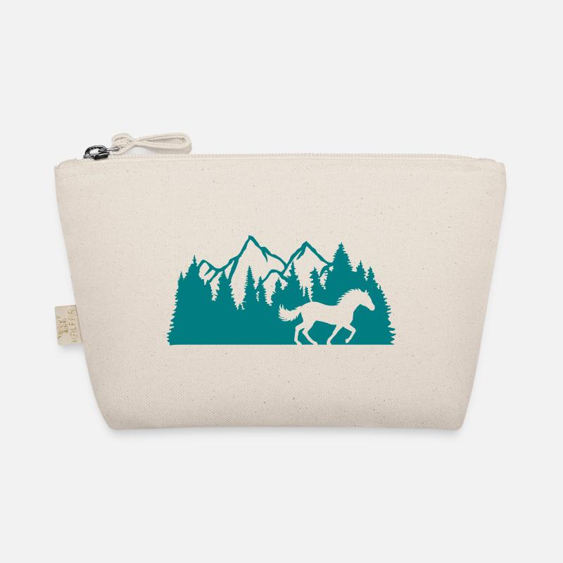 Forest Mountains Nature Cheval Trousse biologique