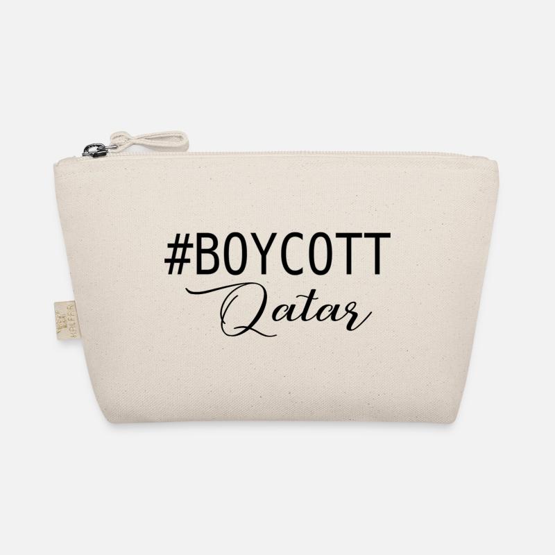 BOYKOTT KATAR Bio-Täschchen