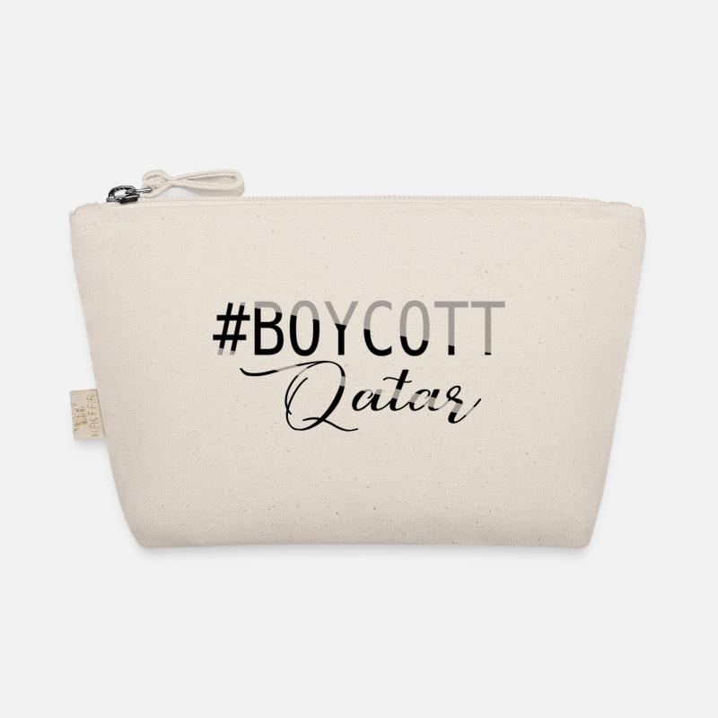 BOYKOTT KATAR Bio-Täschchen