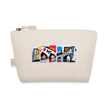 Pop Art Style Banner - Eye catcher - Bio-Täschchen - Natur - Vorne