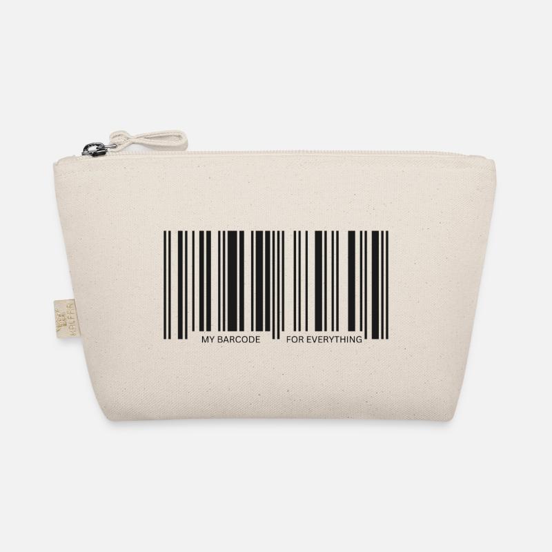 My barcode for everything - Organic Pouch - nature