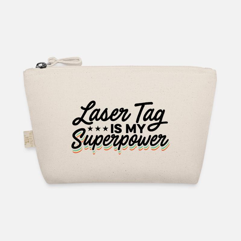 Lasertag Is My Superpower Lasertag Player Lasertag Bio-Täschchen
