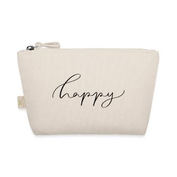 Happy - Bio-Täschchen - Natur - Vorne
