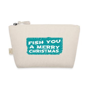 Beard Cool Quote Dinosaur Moon - Organic Pouch - nature - Front