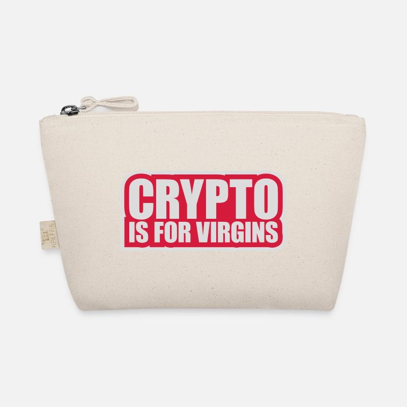 crypto is for virgins Organic Pouch