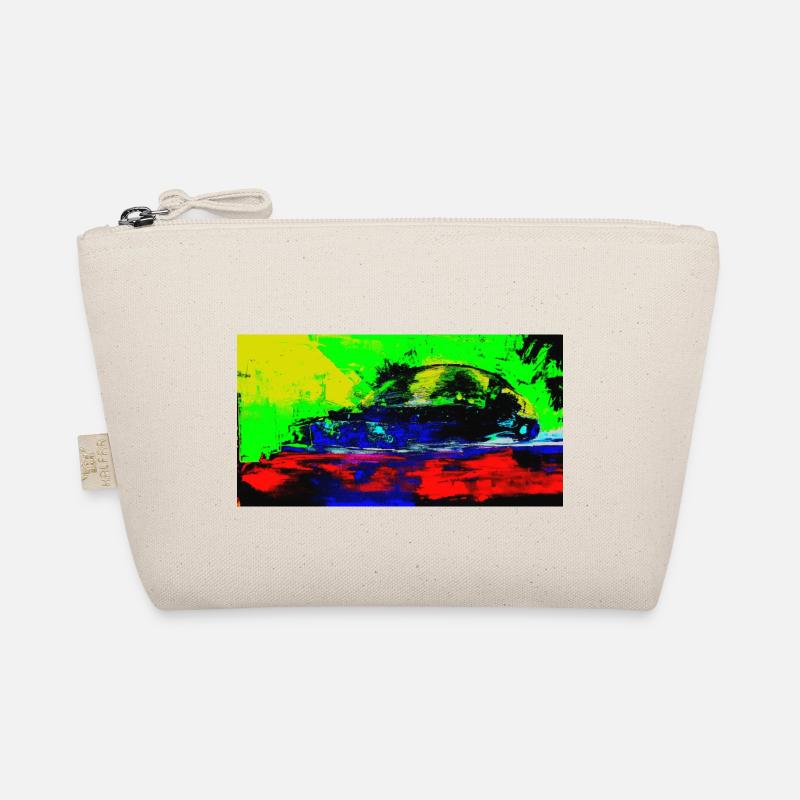 Neon Abstrait Retro Car Design Coop Artiste BiBi-2 Trousse biologique