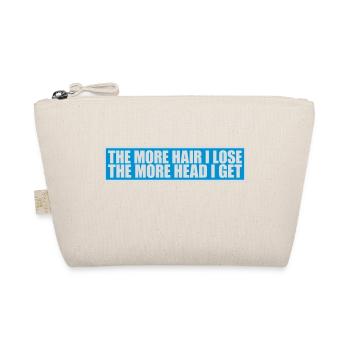 I get more head - Bio-Täschchen - Natur - Vorne