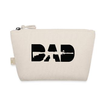 Dad Gun - Bio-Täschchen - Natur - Vorne
