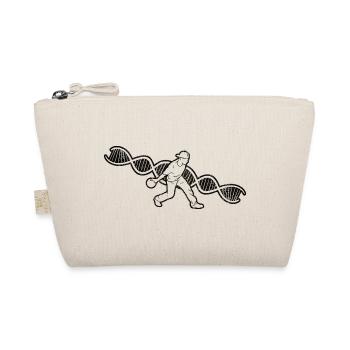 Bowling Skittles Gift Bowling Ball Kegel Bowler - Organic Pouch - nature - Front