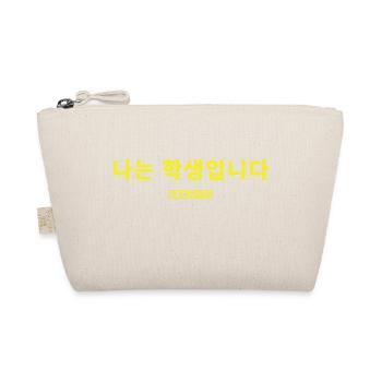 Koreanisch - Bio-Täschchen - Natur - Vorne