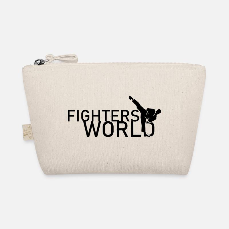 fighters world karate fighting kampfsport symbol Bio-Täschchen