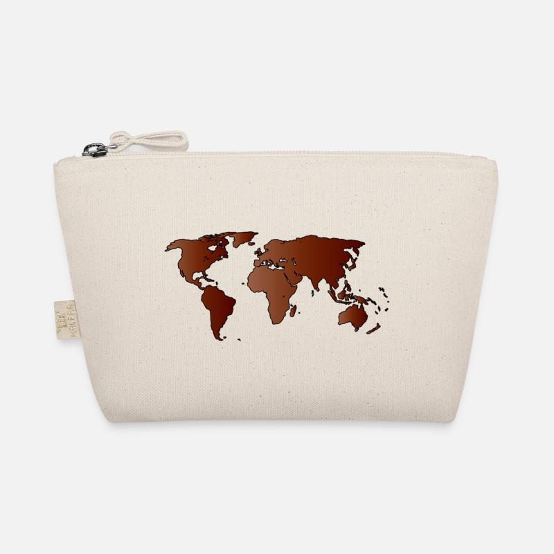 Plan de la carte du monde Trousse biologique