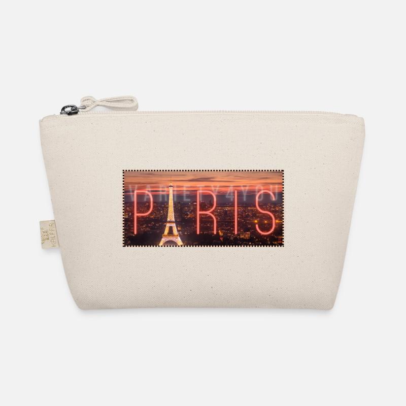 Design Paris"Eiffel Tower" Organic Pouch
