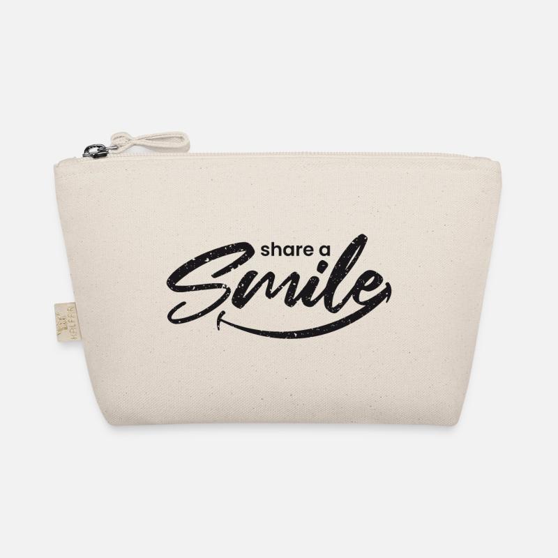 share a smile - Bio-Täschchen - Natur