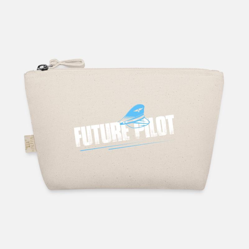 Future Pilot Aviation Fly Airline Bio-Täschchen