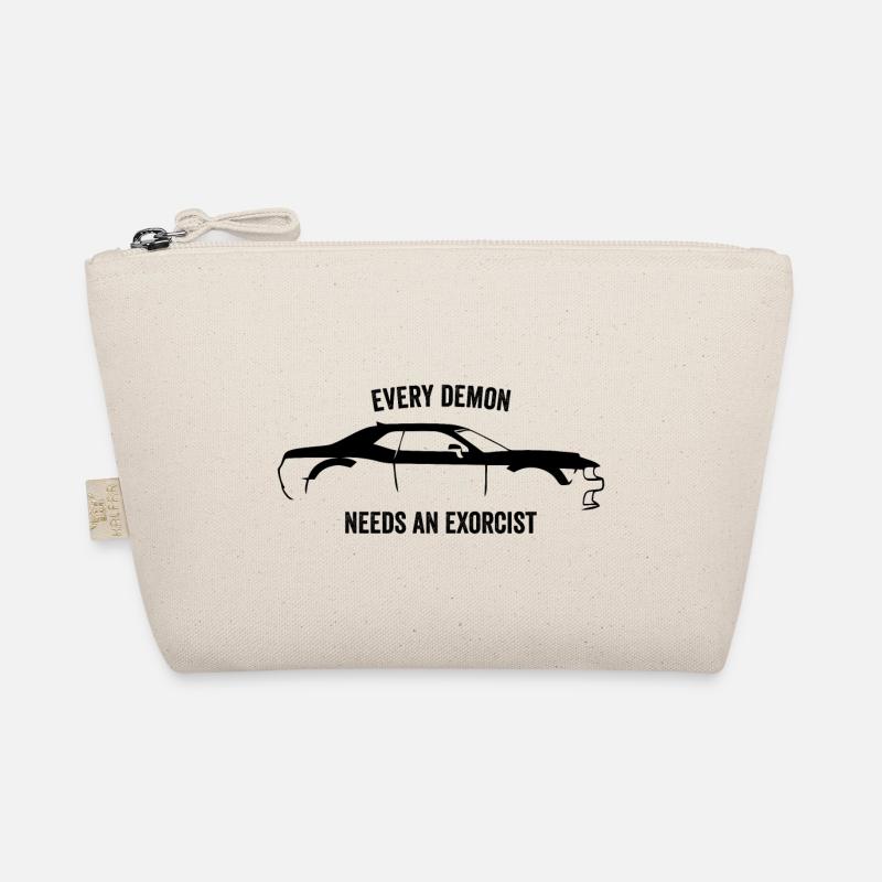 CHALLENGER DEMON SLOGAN Organic Pouch