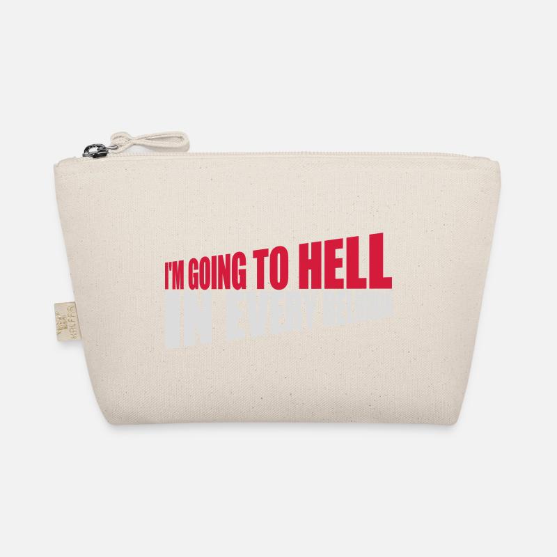in going to hell Organic Pouch