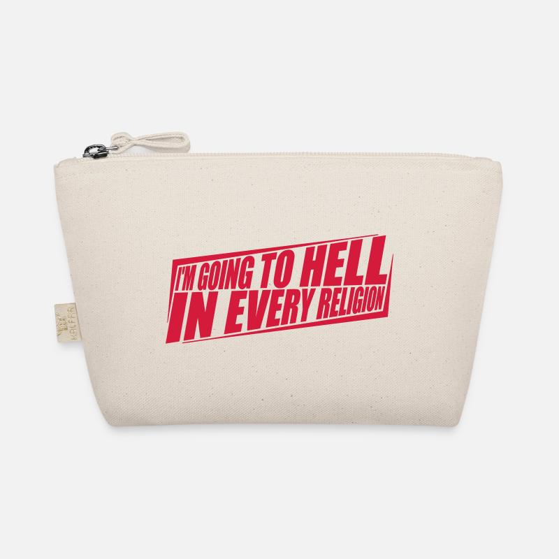 im going to hell Bio-Täschchen