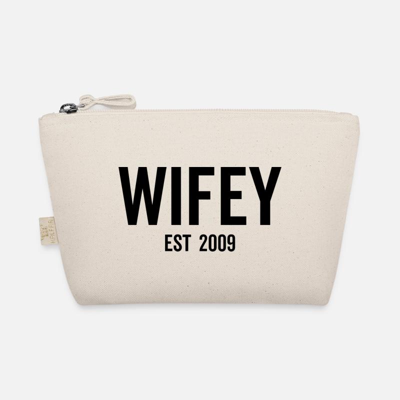 Wifey Est 2009 - Bio-Täschchen - Natur