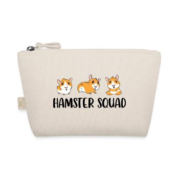 Hamster Squad Animal Lover Pet Owner Rodents Hamst - Bio-Täschchen - Natur - Vorne