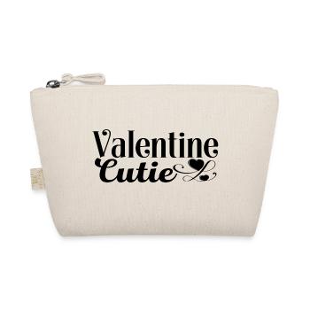 Valentine Cutie - Bio-Täschchen - Natur - Vorne