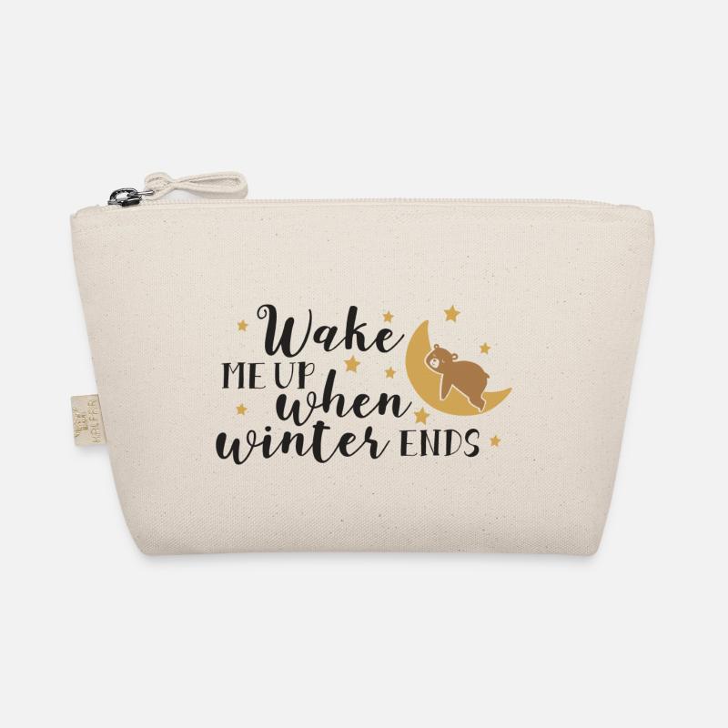 Weck mich auf, wenn... Bio-Täschchen