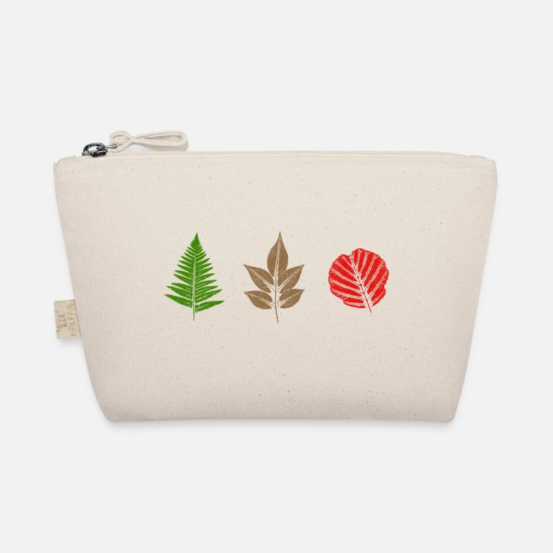 Blätter Design Bio-Täschchen