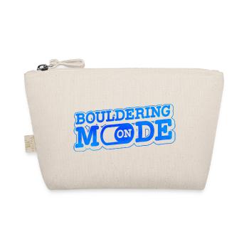 Bouldering Mode On Rock Climber Rock Boulder Mount - Bio-Täschchen - Natur - Vorne