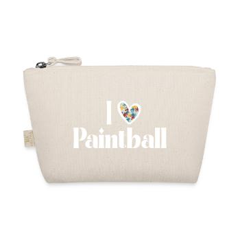 iLoVePaintbal - Bio-Täschchen - Natur - Vorne