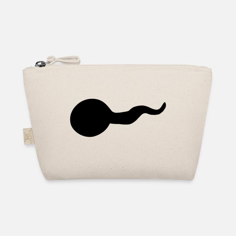 Black Tadpole Organic Pouch
