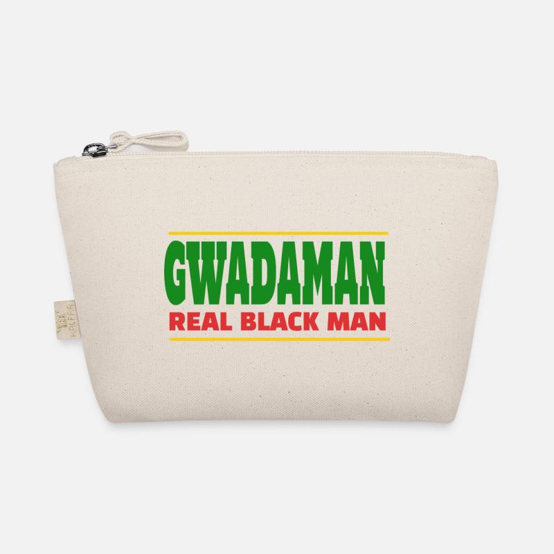 Gwadaman, echter schwarzer Mann Bio-Täschchen