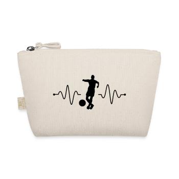 Fußball Soccer - Organic Pouch - nature - Front