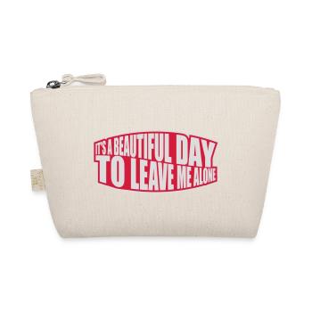 leave me alone day - Organic Pouch - nature - Front